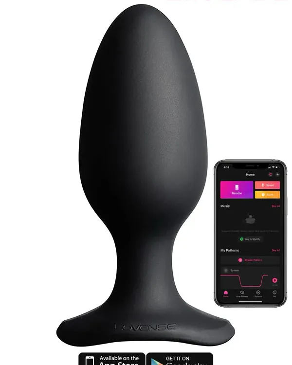 Lovense HUSH 2 Anal Plug 2.25" App Controlled