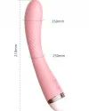 NOXXX Klitoral ve G-Spot Şarjlı Titreşimli Vibratör 22 cm