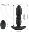 NOXXX Uzaktan Kumandalı İleri Geri Hareketli Şarjlı Anal Dildo