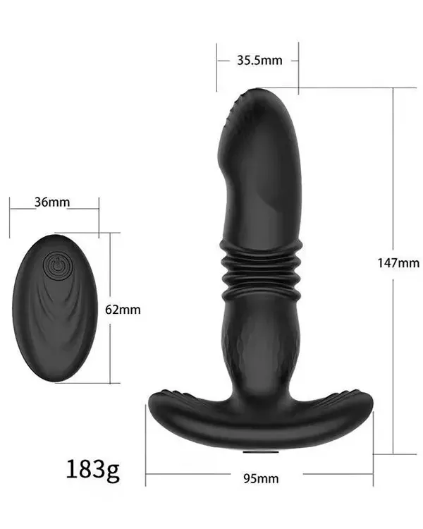 NOXXX A-Heros Bliss Bud İleri Geri Hareketli Şarjlı Anal Dildo