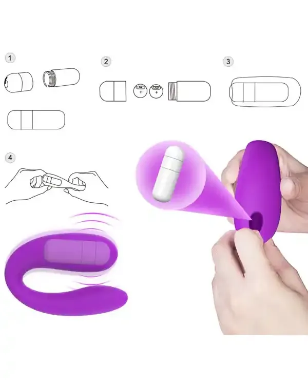 Çiftler İçin Giyilebilir Titreşimli Vibratör