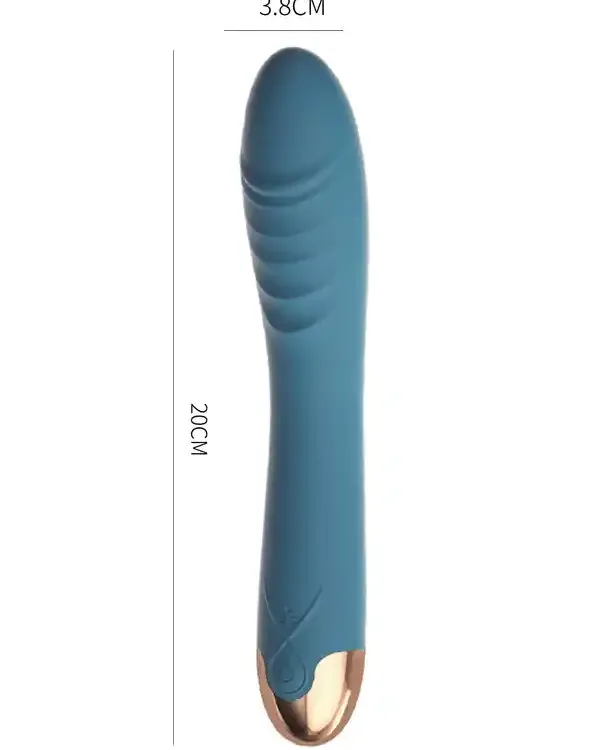 10 Titreşim Modu Dönme Hareketli Şarjlı Vibratör 20 cm