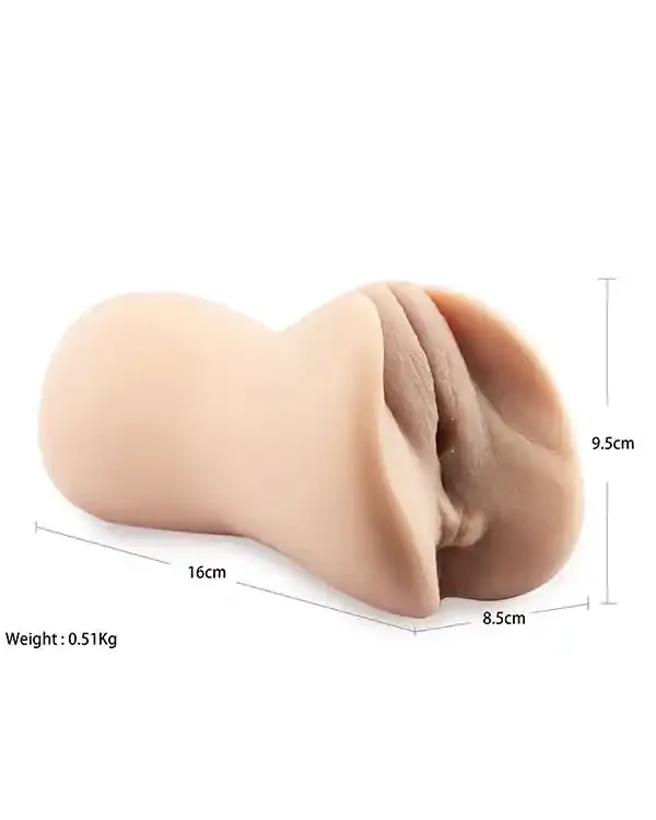 Anal ve Vajinal Çift Girişli Mastürbatör