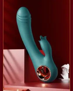 Dil Sitimilasyonlu Isıtmalı Şarjlı Vibratör 19 cm