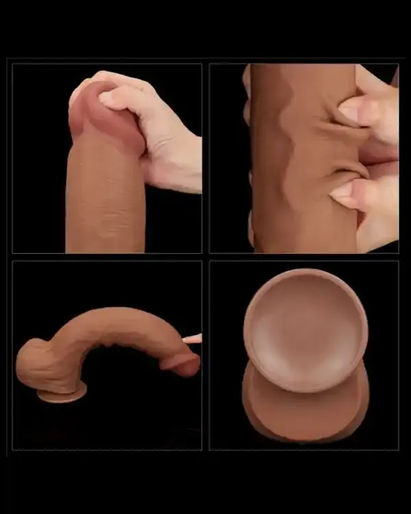 14'' Dual Layer Çift Katmanlı Dev Dildo 36 cm