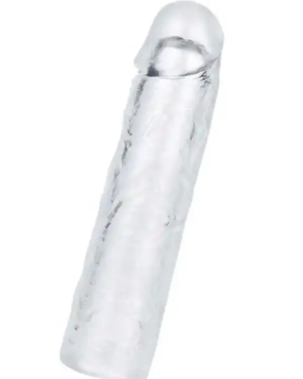 Flawless Şeffaf Penis Kılıfı 5 cm Uzatmalı