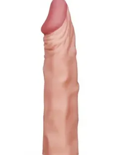 X Tender Gerçekçi Penis Kılıfı 5 cm Uzatmalı