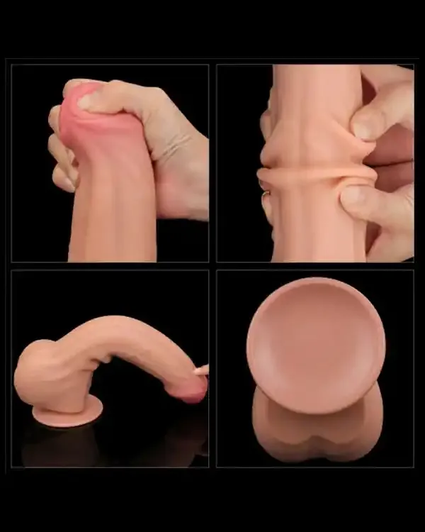 Dual Layer Çift Katmanlı Dildo 29 cm