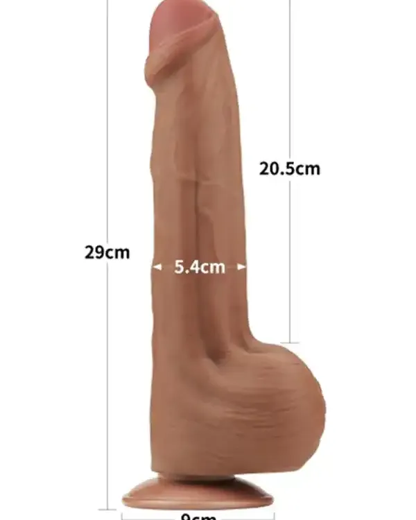 Dual Layer Çift Katmanlı Dildo 29 cm Melez