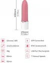 LOTOS Lipstick Telefon Kontrollü Ruj Vibratör