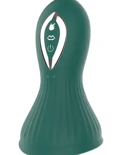 NOXXX Vakumlu ve Dil Yalamalı Titreşimli Şarjlı Göğüs Vajina Pompası