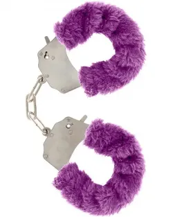 NOXXX Metal Kelepçe Mor Peluşlu