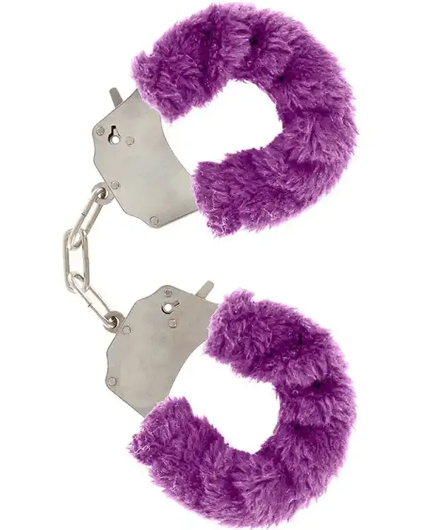 NOXXX Metal Kelepçe Mor Peluşlu