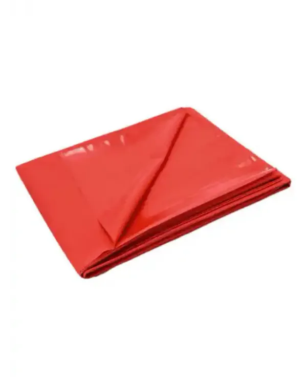 NOXXX Kırmızı PVC Yatak Örtüsü 220 x 200 cm