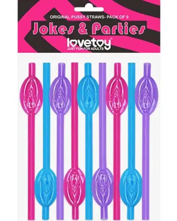 Pussy Straws Vajina Pipet 9 Adet