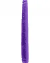 Double Dillio 16" Çift Başlı Dildo 43 cm Mor
