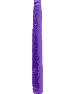 Double Dillio 16" Çift Başlı Dildo 43 cm Mor