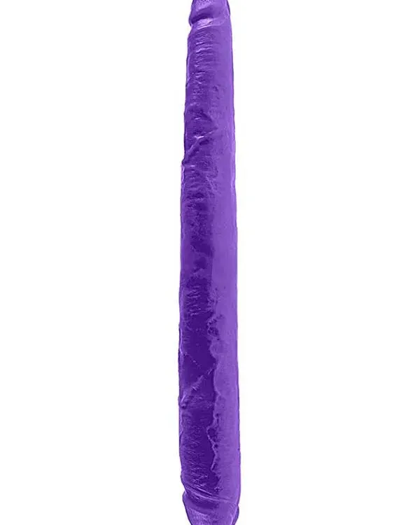 Double Dillio 16" Çift Başlı Dildo 43 cm Mor