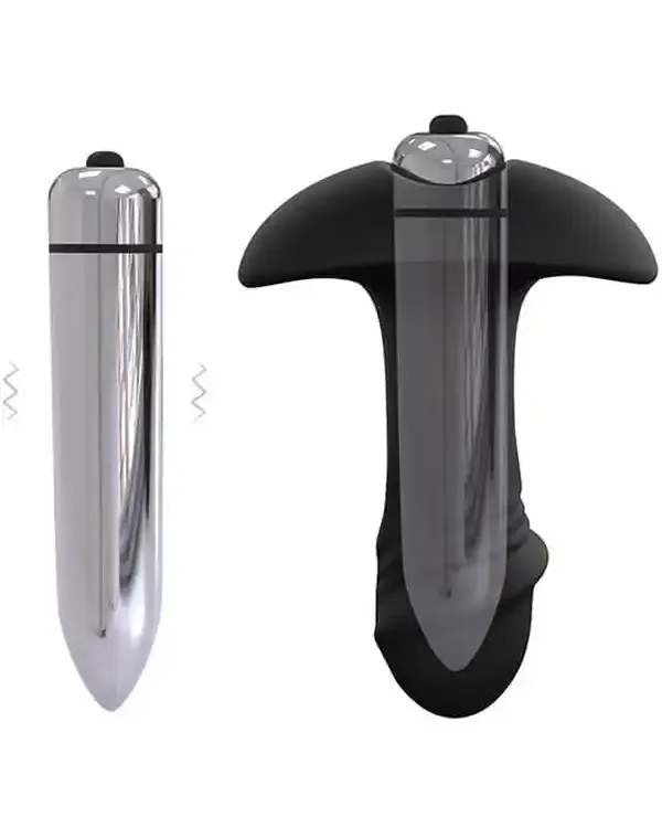 Giyilebilir Titreşimli Penis Butt Plug