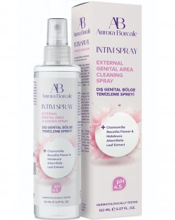 Aurora Boreale İntim Dış Genital Bölge Temizleme Spreyi 150ml