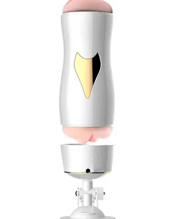 Vajinal ve Oral Titreşimli Şarjlı Sesli Vantuzlu Mastürbatör