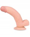 8" Dual Layer Oynar Derili Realistik Penis 20 cm