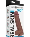 9" Dual Layer Oynar Derili Realistik Melez Penis 23 cm