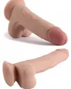 8.6" Dual Layer Oynar Derili Realistik Dildo 22 cm