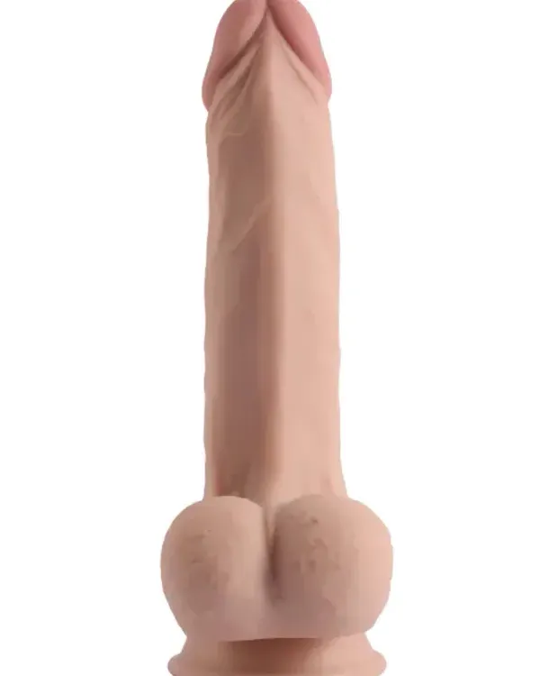 8.6" Dual Layer Oynar Derili Realistik Dildo 22 cm