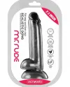 7.1” Realistik Dildo Siyah 18 cm
