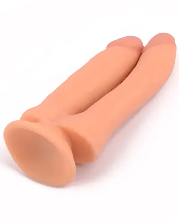 7.3” Çift Başlı Realistik Dildo