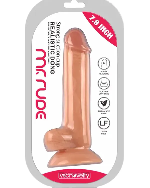 7.9” Realistik Dildo 20 cm