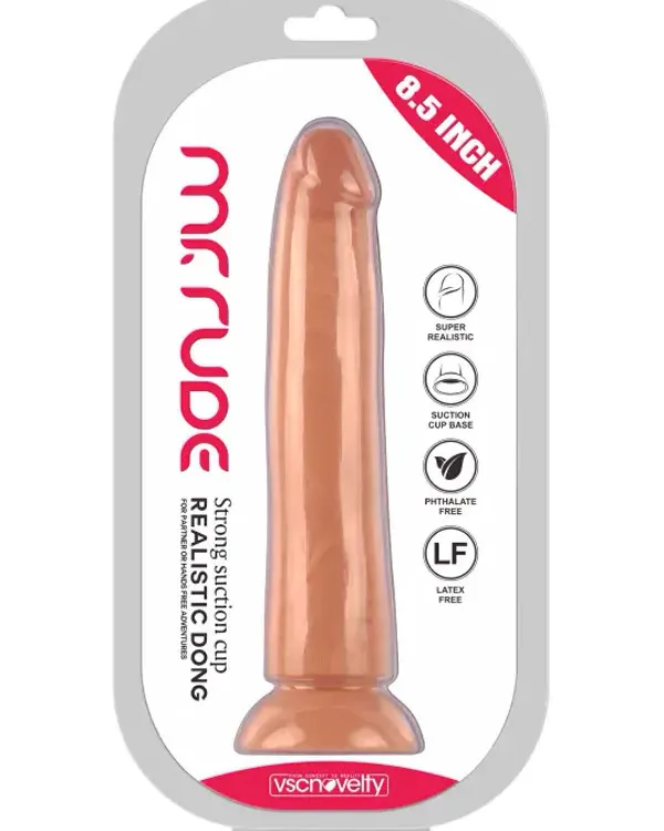 8.5” Gerçekçi Anal Dildo 21.5 cm