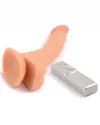 9” Eğik Titreşimli Realistik Penis 23 cm