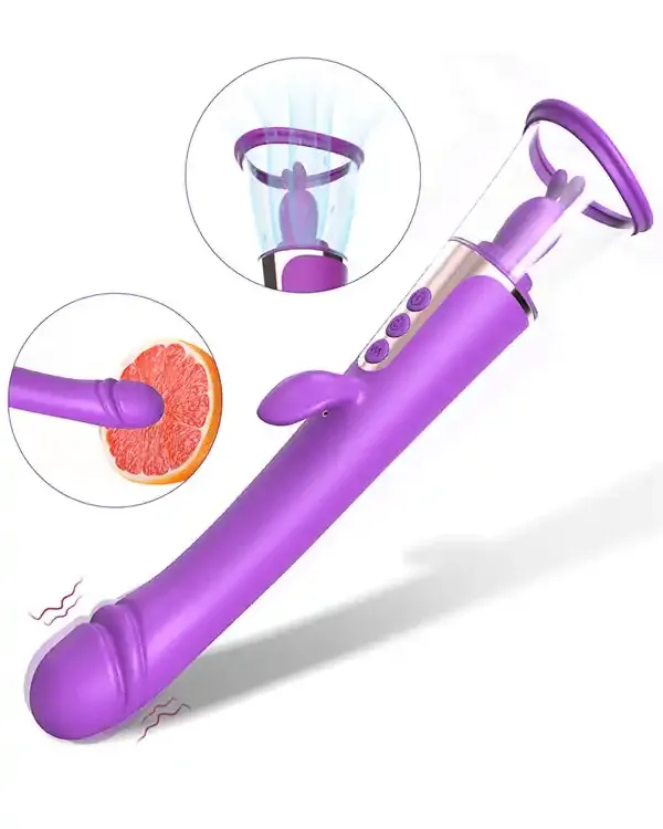 3 İşlevli Çift Taraflı Vibratör