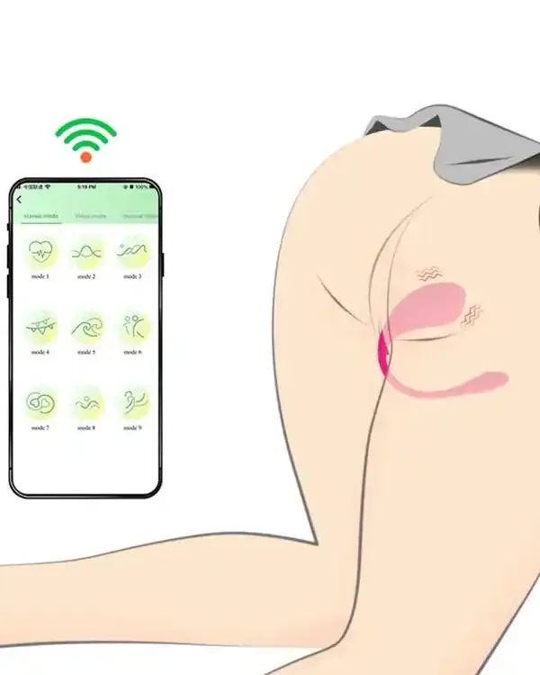 NOXXX Çiftler için Giyilebilir Telefon Kontrollü Vibratör