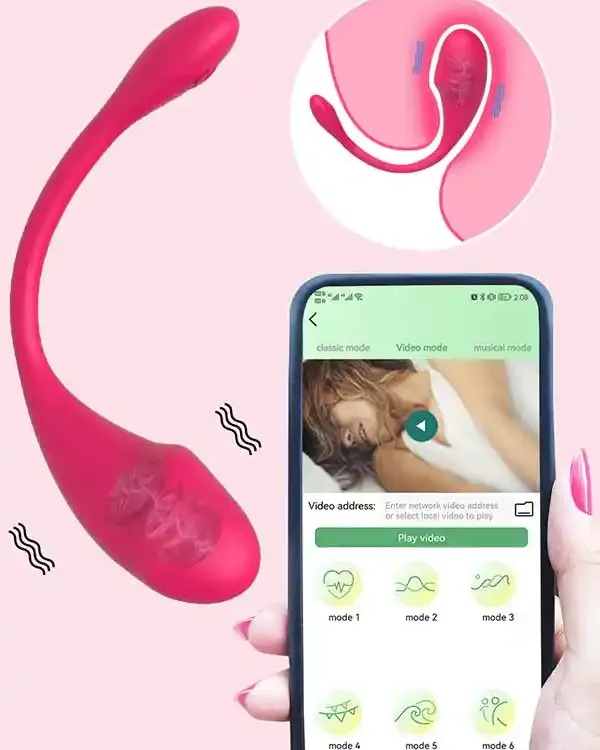 NOXXX Çiftler için Giyilebilir Telefon Kontrollü Vibratör