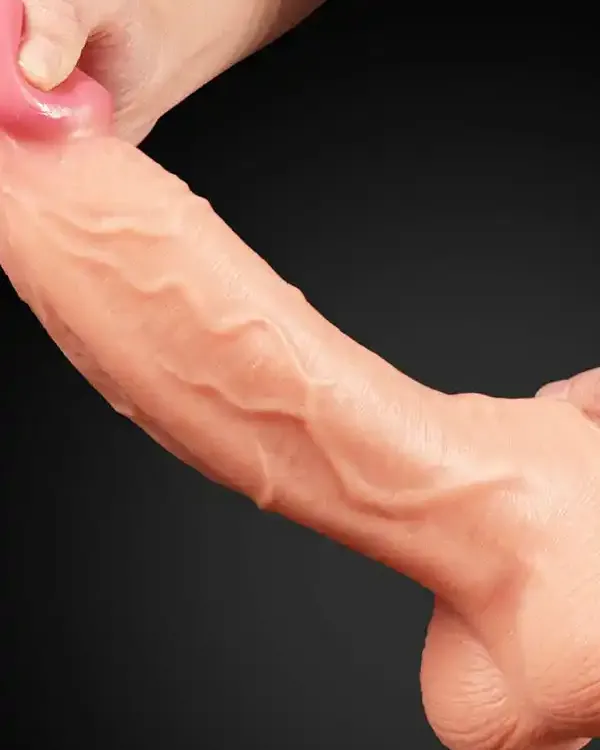 10″ Dual Layer Realistik Dildo 25 cm