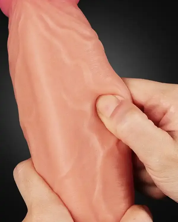 10″ Dual Layer Realistik Dildo 25 cm