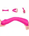 Güçlü Esnek Şarjlı Vibratör 21 cm