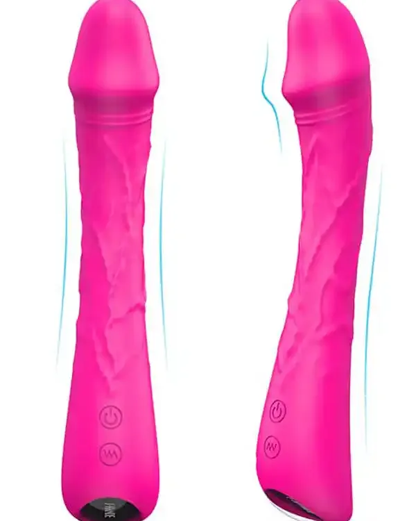 Güçlü Esnek Şarjlı Vibratör 21 cm
