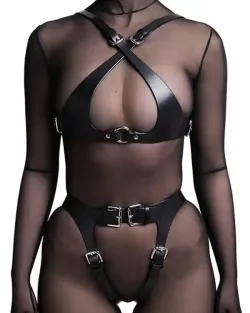 Özel Bölgesi Açık Harness Set