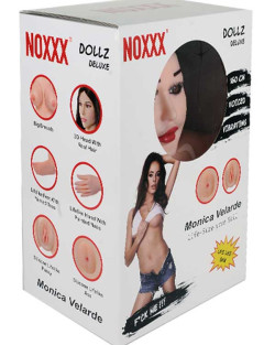 NOXXX Monica Velarde Realistik 3 İşlevli Bebek