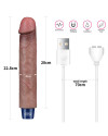9" REAL SOFTEE Rechargeable Silicone Vibrating Dildo