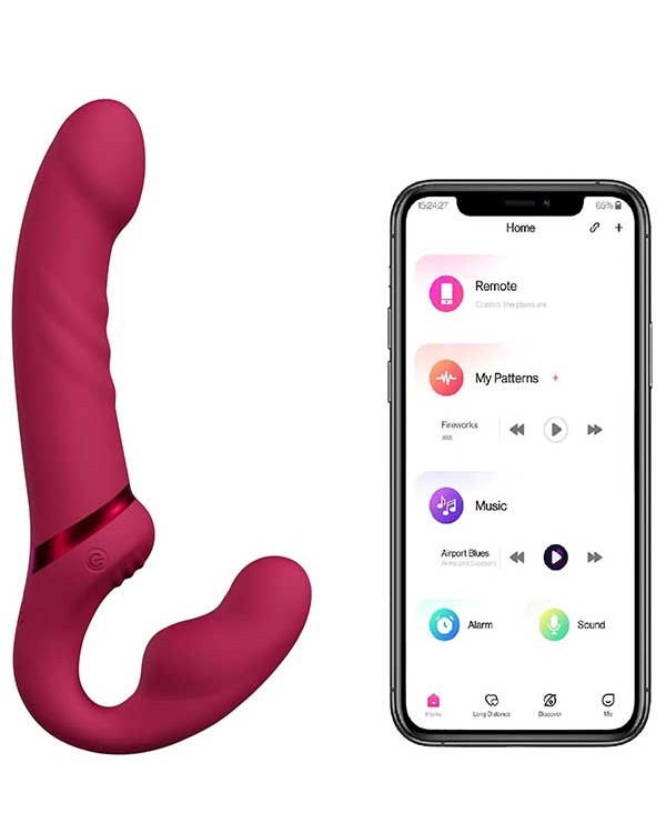 LUSH Lapis Strapless Strap-on App Controlled
