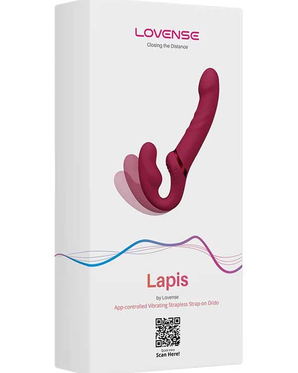 LUSH Lapis Strapless Strap-on App Controlled