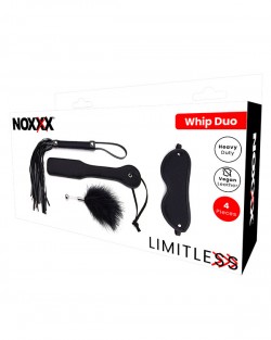 NOXXX LIMITLESS Kırbaç Şaplak Maske Tüy Seti