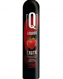Q Liquids Excotic Çilek Aromalı Kayganlaştırıcı Jel 125 ml