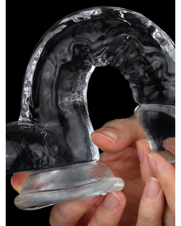 Flawless 7.5'' Clear Jel Dildo 19 cm