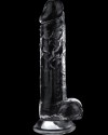Flawless 7.5'' Clear Jel Dildo 19 cm